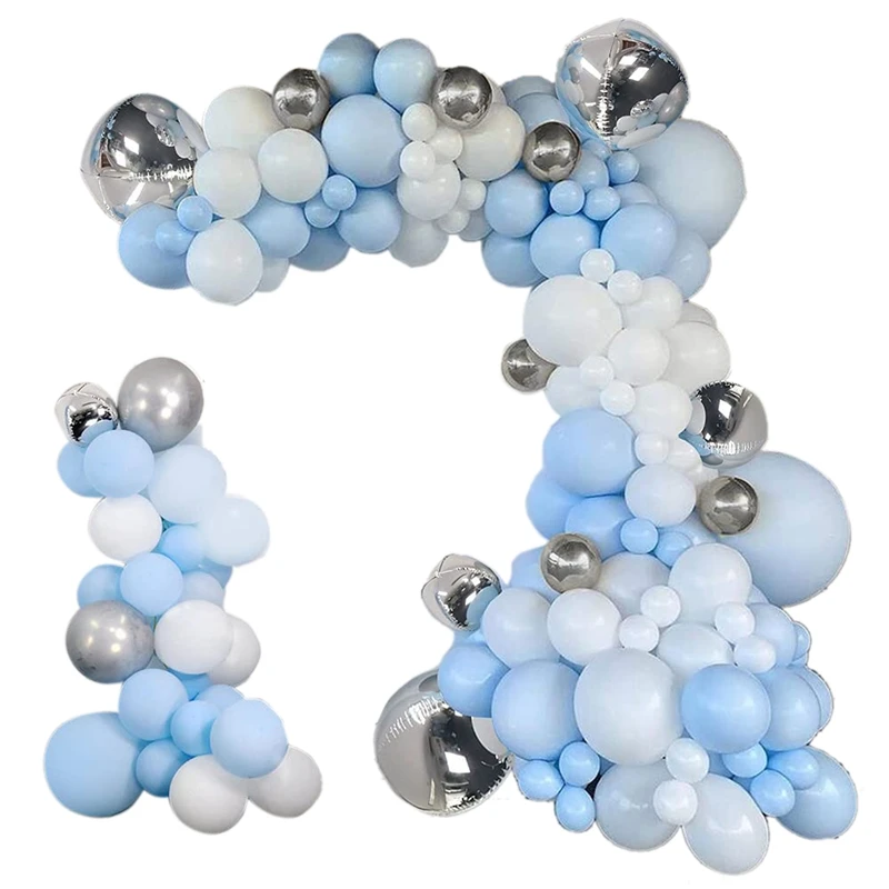 Blue Balloon Garland Arch Kit 141Pcs Baby Blue And White Latex Balloons For Baby Shower Wedding Birthday Party Supplies
Blue Balloon Garland Arch Kit 141Pcs Baby Blue And White Latex Balloons For Baby Shower Wedding Birthday Party Supplies