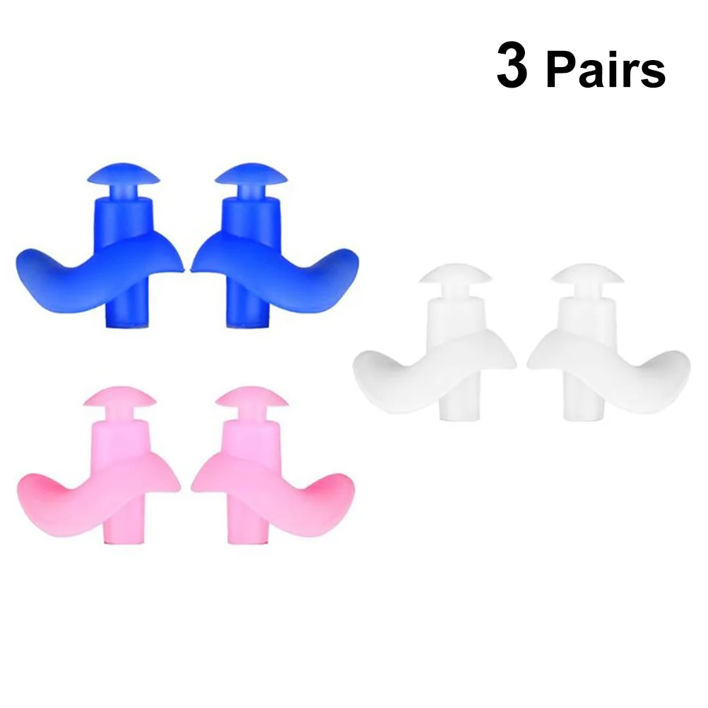 3 Pairs Ear Plugs Swimming Earplugs Best Kids Noise Reduction Showering Soundproof Reducing
3 Pairs Ear Plugs Swimming Earplugs Best Kids Noise Reduction Showering Soundproof Reducing