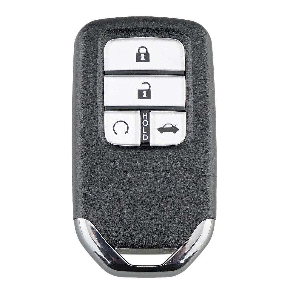 

Интеллектуальный Автомобильный ключ дистанционного управления 4 кнопки 433 МГц ID47 чип Подходит для Honda Civic 2014-2017