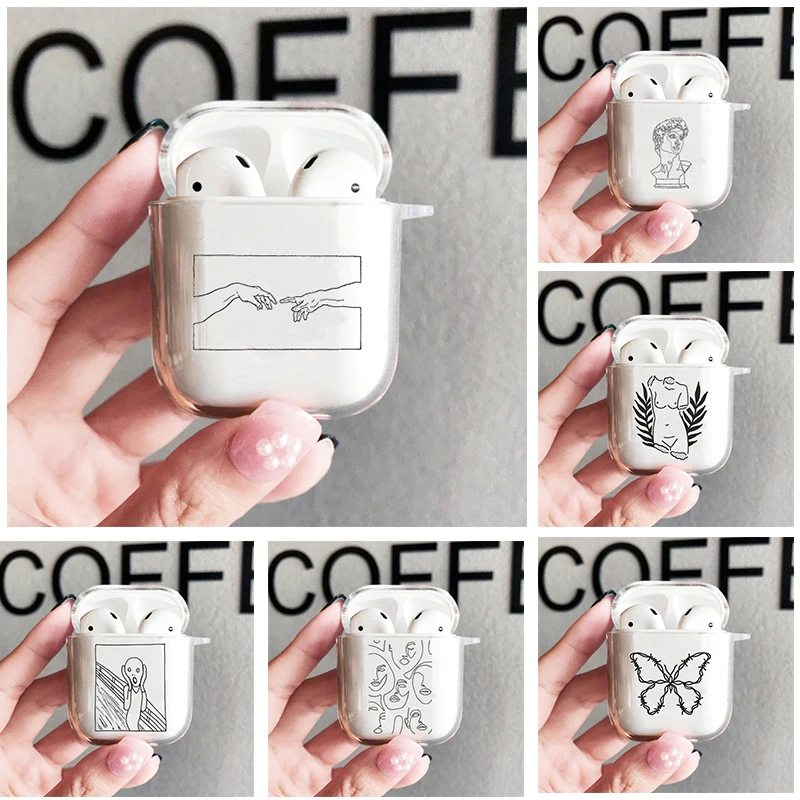 Чехол для Apple 3 2 1 Pro Gen с абстрактным изображением Моны Лизы Airpods, мягкий чехол С Простыми линиями для беспроводных Bluetooth-наушников
Чехол для Apple 3 2 1 Pro Gen с абстрактным изображением Моны Лизы Airpods, мягкий чехол С Простыми линиями для беспроводных Bluetooth-наушников