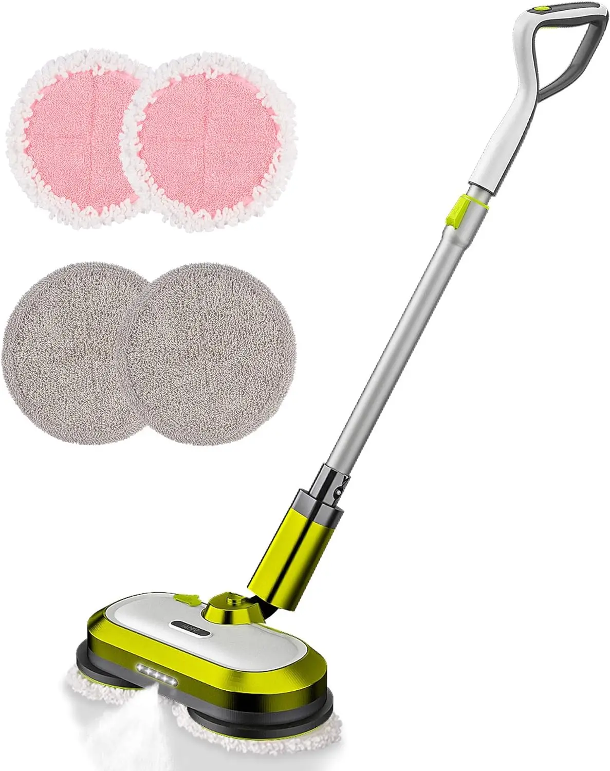 Cordless Electric Mop, Electric Spin Mop with LED Headlight and Water Spray, Up to 60 mins Powerful Floor Cleaner with
Cordless Electric Mop, Electric Spin Mop with LED Headlight and Water Spray, Up to 60 mins Powerful Floor Cleaner with