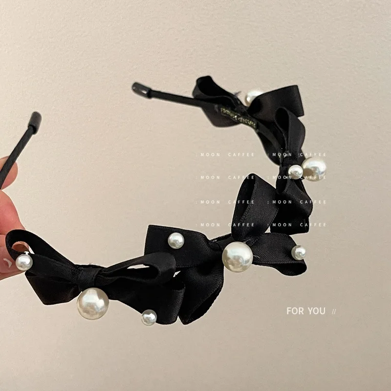 New Fashion Pearl Bow Gypsophila Hair Bands for Women Girls Cute Bow Female Temperament Hair Hoops Headband Hair Accessories
New Fashion Pearl Bow Gypsophila Hair Bands for Women Girls Cute Bow Female Temperament Hair Hoops Headband Hair Accessories