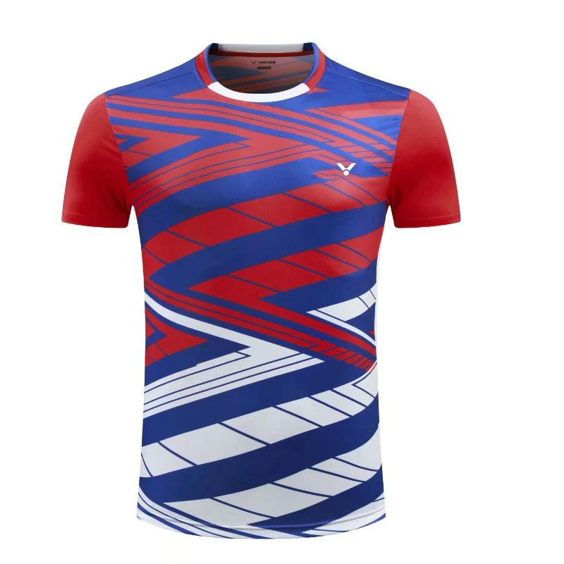 High Quality Victory Badminton Uniform T-shirt Men Women Couple Short-sleeved Table Tennis Shirt Competition Training Uniform
High Quality Victory Badminton Uniform T-shirt Men Women Couple Short-sleeved Table Tennis Shirt Competition Training Uniform