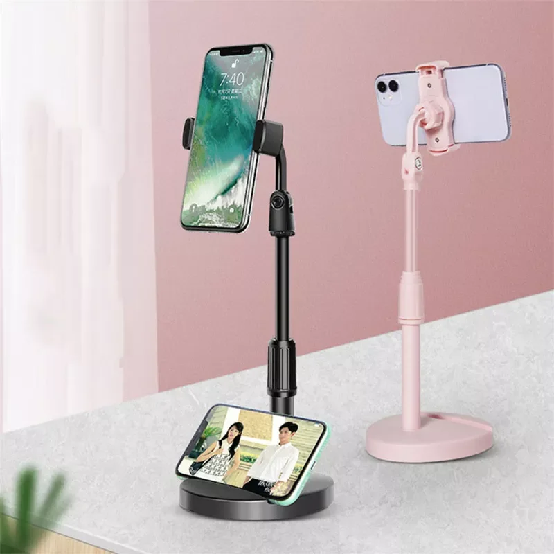 Mobile Dual Card Slot Phone Holder Strong Bearing Capacity Desk Bracket Multi-function Video Chases Drama Artifact
Mobile Dual Card Slot Phone Holder Strong Bearing Capacity Desk Bracket Multi-function Video Chases Drama Artifact