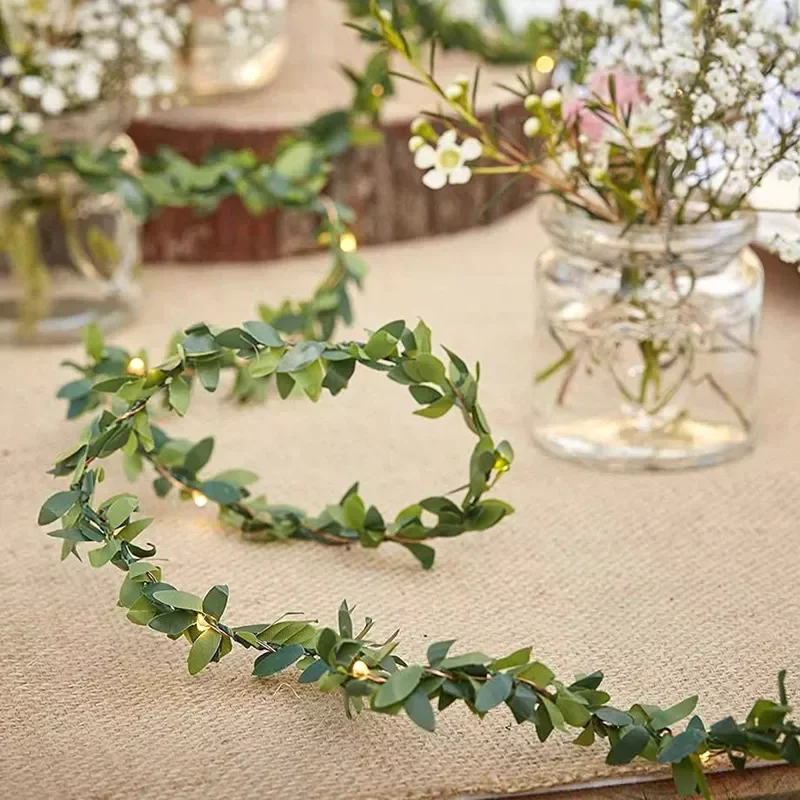 20LED Green Leaf Garland Fairy LED String Lights Artificial Leaf Vine for Christmas Home Wedding Birthday Party Decorations
20LED Green Leaf Garland Fairy LED String Lights Artificial Leaf Vine for Christmas Home Wedding Birthday Party Decorations