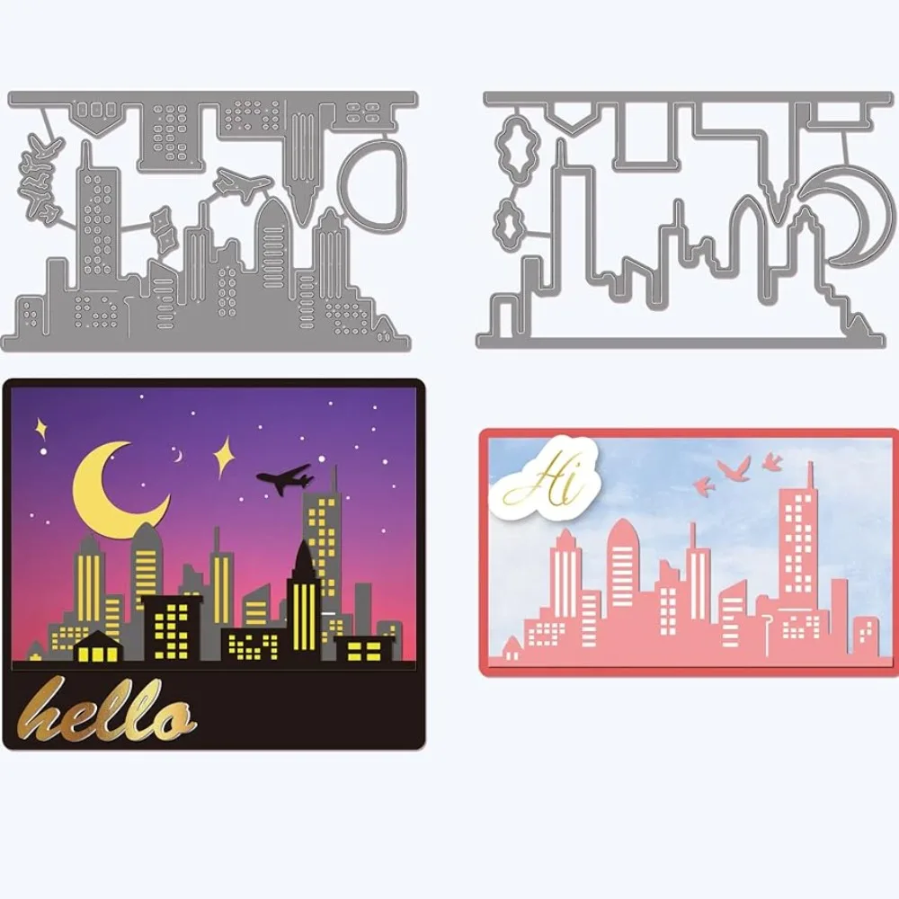 2pcs City Cutting Dies House Carbon Steel Stencil Template Metal Crafting Dies Cutting Metal Crafting Dies Cutting Metal Die Cut
2pcs City Cutting Dies House Carbon Steel Stencil Template Metal Crafting Dies Cutting Metal Crafting Dies Cutting Metal Die Cut