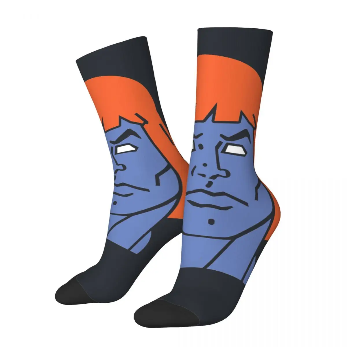 Funny Crazy Sock for Men Faker He-Man and the Masters of the Universe Battle Cat Anime Seamless Printed Crew compression Sock
Funny Crazy Sock for Men Faker He-Man and the Masters of the Universe Battle Cat Anime Seamless Printed Crew compression Sock