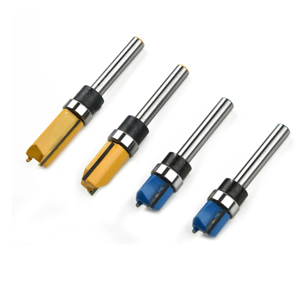 4pcs 1/4\" Shank Router Bit Template Cutter Straight Woodwork Wood Flush Trim Set Wood Milling Cutter Carpenter For Woodworking
4pcs 1/4\" Shank Router Bit Template Cutter Straight Woodwork Wood Flush Trim Set Wood Milling Cutter Carpenter For Woodworking