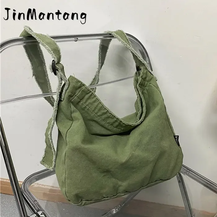 Female Cotton Canvas Side Shoulder Bag Teen E Girl 90s Fashion Grunge Slouchy Student School Book Laptop Y2K
Female Cotton Canvas Side Shoulder Bag Teen E Girl 90s Fashion Grunge Slouchy Student School Book Laptop Y2K