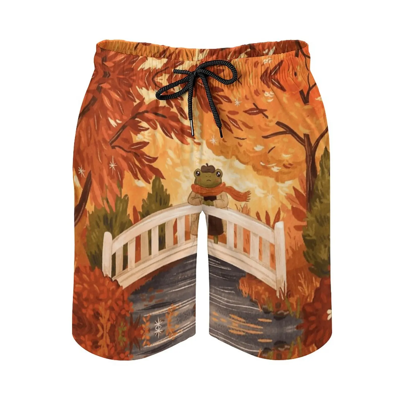 Anime Men's Beach Shorts Forlorn Frog in Fall Loose Elastic Causal Creative Hawaii Pants Basketball Adjustable Drawstring Breath
Anime Men's Beach Shorts Forlorn Frog in Fall Loose Elastic Causal Creative Hawaii Pants Basketball Adjustable Drawstring Breath