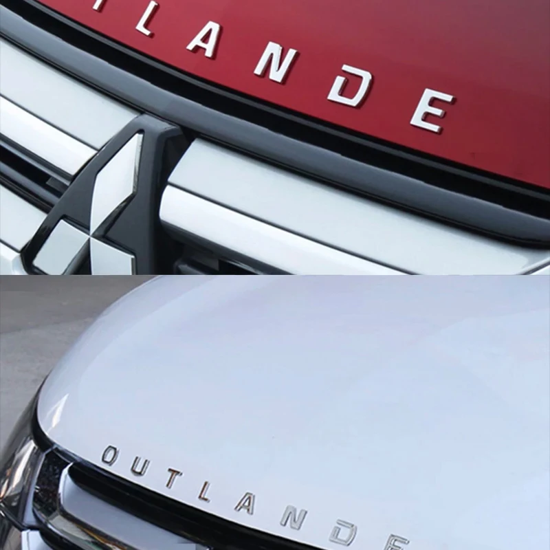 For Mitsubishi Outlander ABS Chrome Car 3D Letters Hood Emblem Logo Badge Car Stickers Styling Car Accessories Wording 3D Letter
For Mitsubishi Outlander ABS Chrome Car 3D Letters Hood Emblem Logo Badge Car Stickers Styling Car Accessories Wording 3D Letter