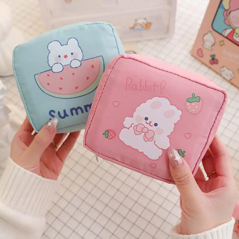 Reusable Excellent Rabbit Pattern Tampon Holder Large Capacity Period Storage Bag Cartoon Pattern for Travel
Reusable Excellent Rabbit Pattern Tampon Holder Large Capacity Period Storage Bag Cartoon Pattern for Travel