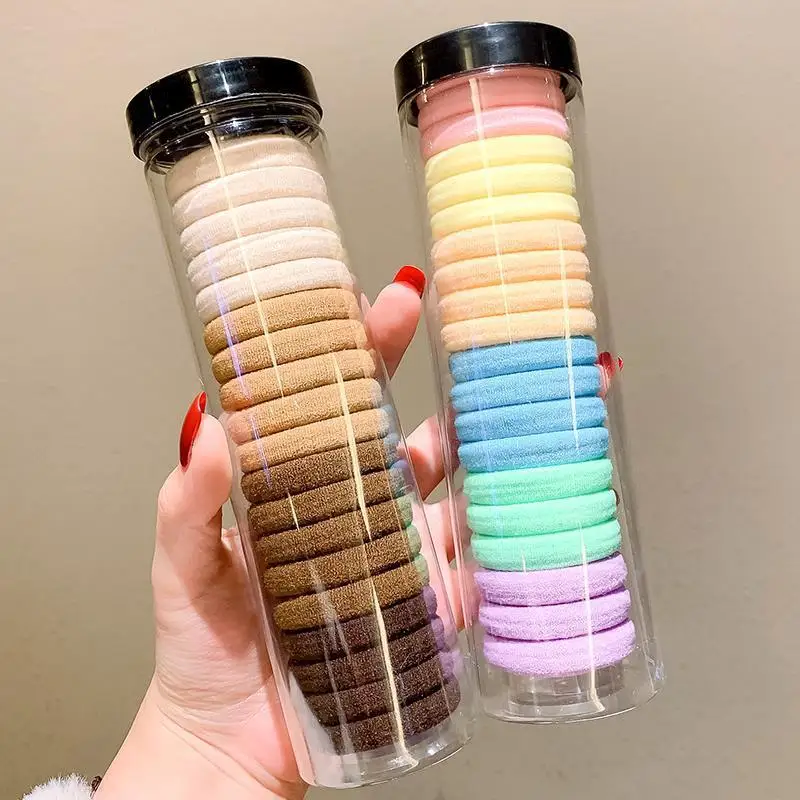 20pcs/set Korean High Elastic Durable Seamless Hair Rope Women's Rubber Band Headband Color Hair Binding Without Hair Damage
20pcs/set Korean High Elastic Durable Seamless Hair Rope Women's Rubber Band Headband Color Hair Binding Without Hair Damage