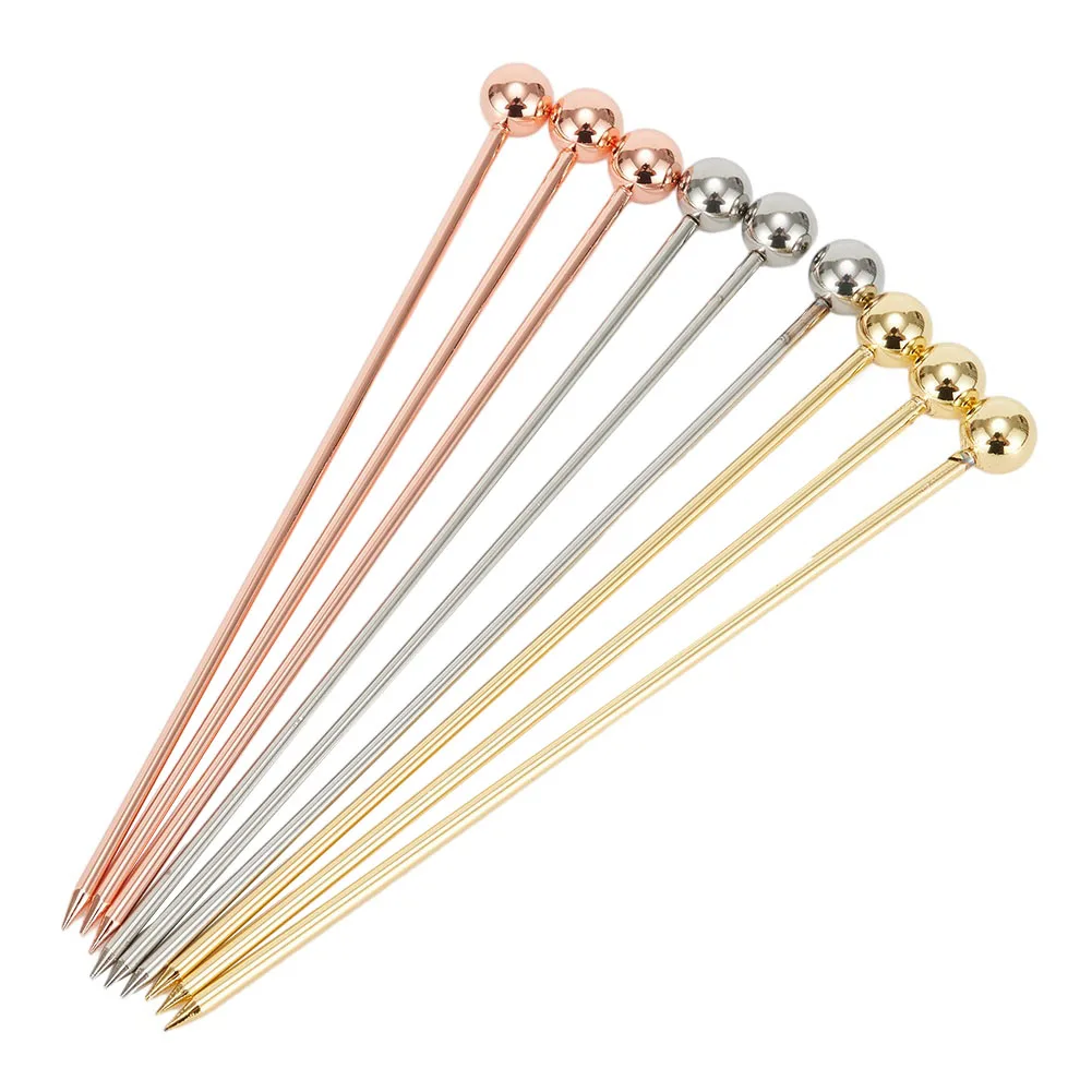Supply Cocktail sticks Swizzle Sticks Fruit Picks Restaurant Shaped Stainless Steel Tools 9pcs/set Accessories
Supply Cocktail sticks Swizzle Sticks Fruit Picks Restaurant Shaped Stainless Steel Tools 9pcs/set Accessories