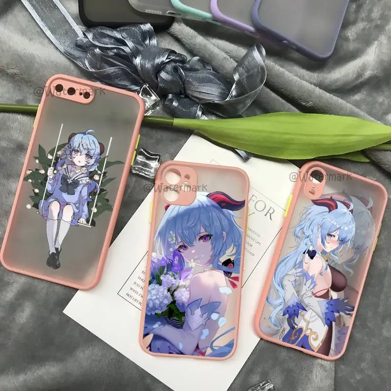 GanYu Genshin Impact Phone Case For IPhone 13 12 11 Pro Mini Max Xs Xr X 8 7 Plus Pink Matte Translucent Coque
GanYu Genshin Impact Phone Case For IPhone 13 12 11 Pro Mini Max Xs Xr X 8 7 Plus Pink Matte Translucent Coque