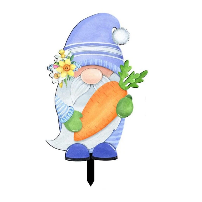 Easter Gnome Garden Stake Decorative Stakes Art Ornament Crafts Accessory for Festival Wedding Birthday Party Background
Easter Gnome Garden Stake Decorative Stakes Art Ornament Crafts Accessory for Festival Wedding Birthday Party Background