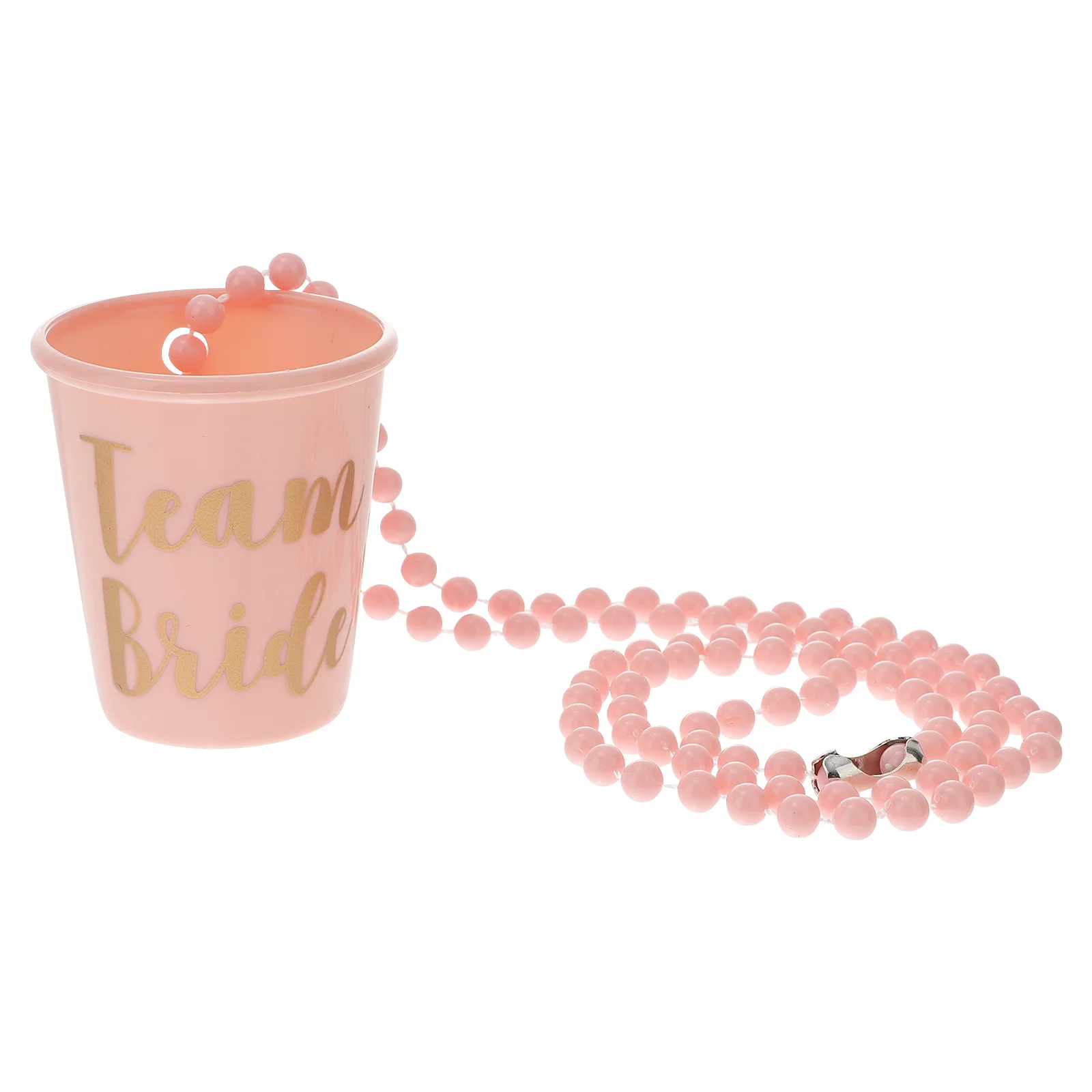 Beautiful Shot Plastic Cup Necklace Prop Chic Party Beaded Shot Cup Necklace
Beautiful Shot Plastic Cup Necklace Prop Chic Party Beaded Shot Cup Necklace