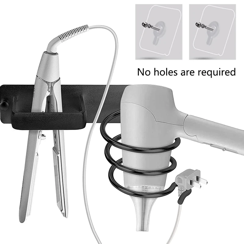 Hair Dryer Holder Organized Rack Wall Mounted Hair Straightener Stand Bathroom Shelf Storage Shelves Accessories Shelves
Hair Dryer Holder Organized Rack Wall Mounted Hair Straightener Stand Bathroom Shelf Storage Shelves Accessories Shelves