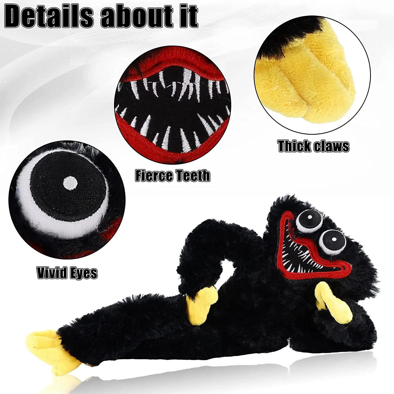 New Huggy Wuggy Plush Toy Game Character Poppy Play Plush Doll Horror Peluche Toy Kids Soft Stuffed Toy Gift
New Huggy Wuggy Plush Toy Game Character Poppy Play Plush Doll Horror Peluche Toy Kids Soft Stuffed Toy Gift