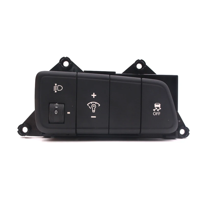 

1Pc for Hyundai Elantra instrument panel brightness switch, headlight height adjustment, decorative cover, slip switch button