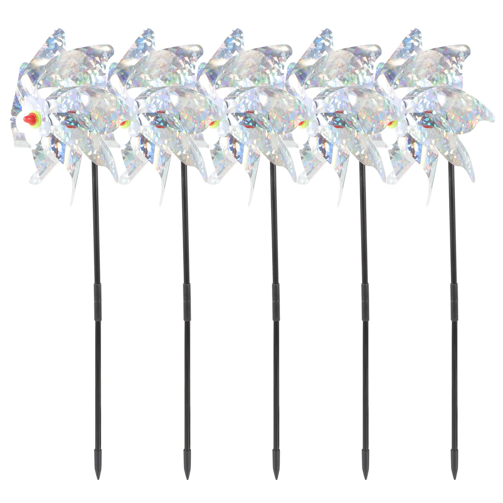 5 Pcs Garden Windmill Bird Repeller Birds Scarer Protection Plastic Pinwheel Outdoor
5 Pcs Garden Windmill Bird Repeller Birds Scarer Protection Plastic Pinwheel Outdoor