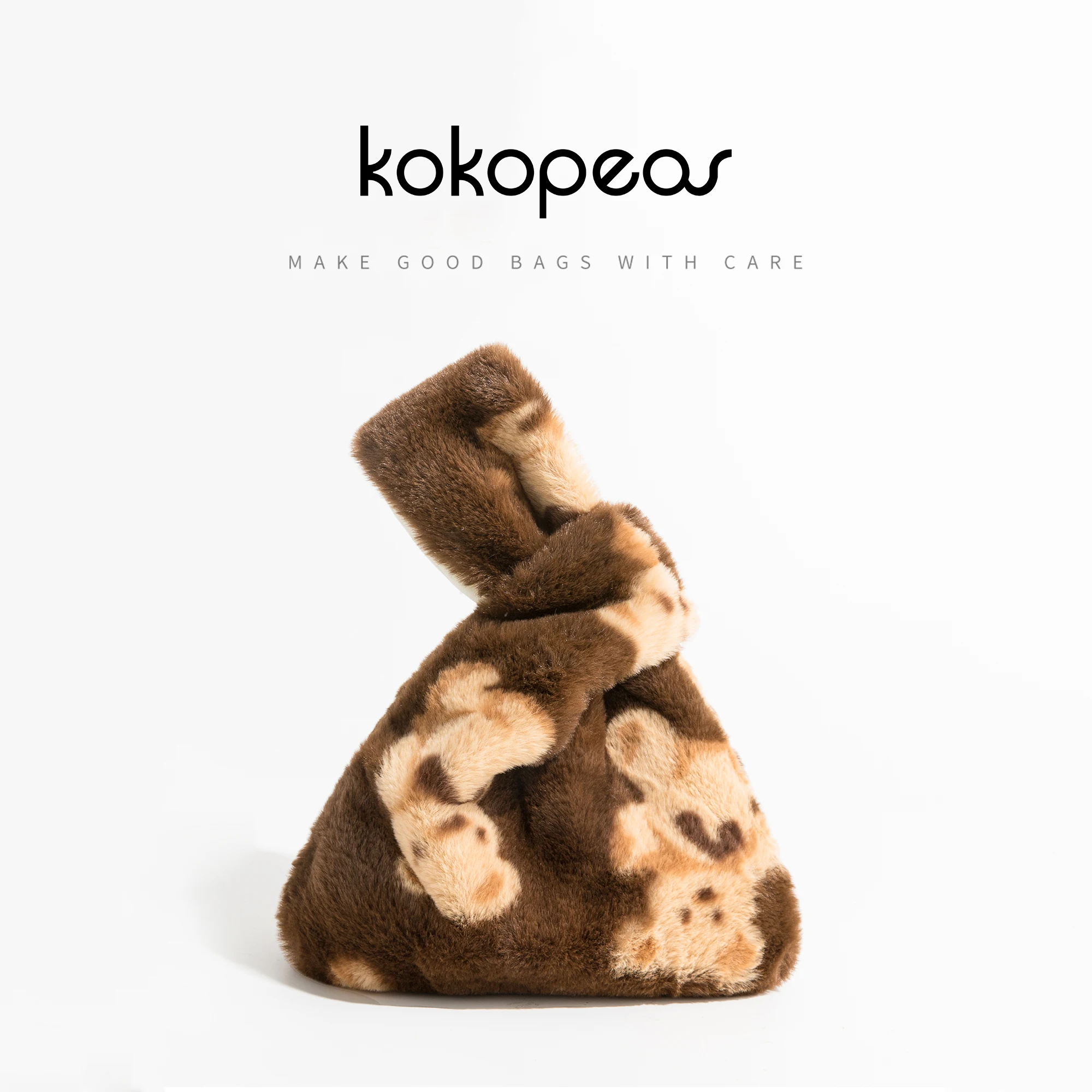 KOKOPEAS, модная маленькая сумка-тоут из искусственного меха, милые Мультяшные женские сумки на запястье с узлом, портативные сумки для покупок, сумки для ключей, складные сумки
KOKOPEAS, модная маленькая сумка-тоут из искусственного меха, милые Мультяшные женские сумки на запястье с узлом, портативные сумки для покупок, сумки для ключей, складные сумки