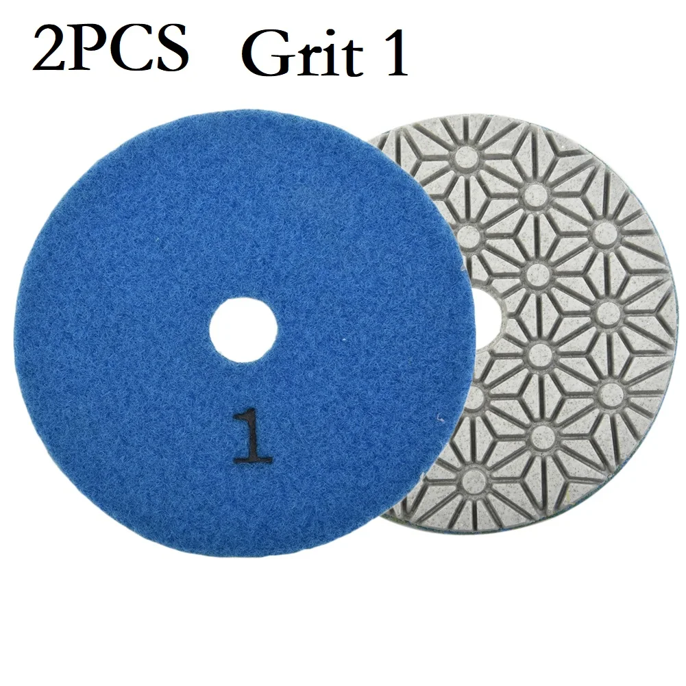 Wet/Dry Diamond Polishing Pads 4 Inch 3 Step Set Great for Granite Concrete Stone and Marble Easy to Use
Wet/Dry Diamond Polishing Pads 4 Inch 3 Step Set Great for Granite Concrete Stone and Marble Easy to Use
