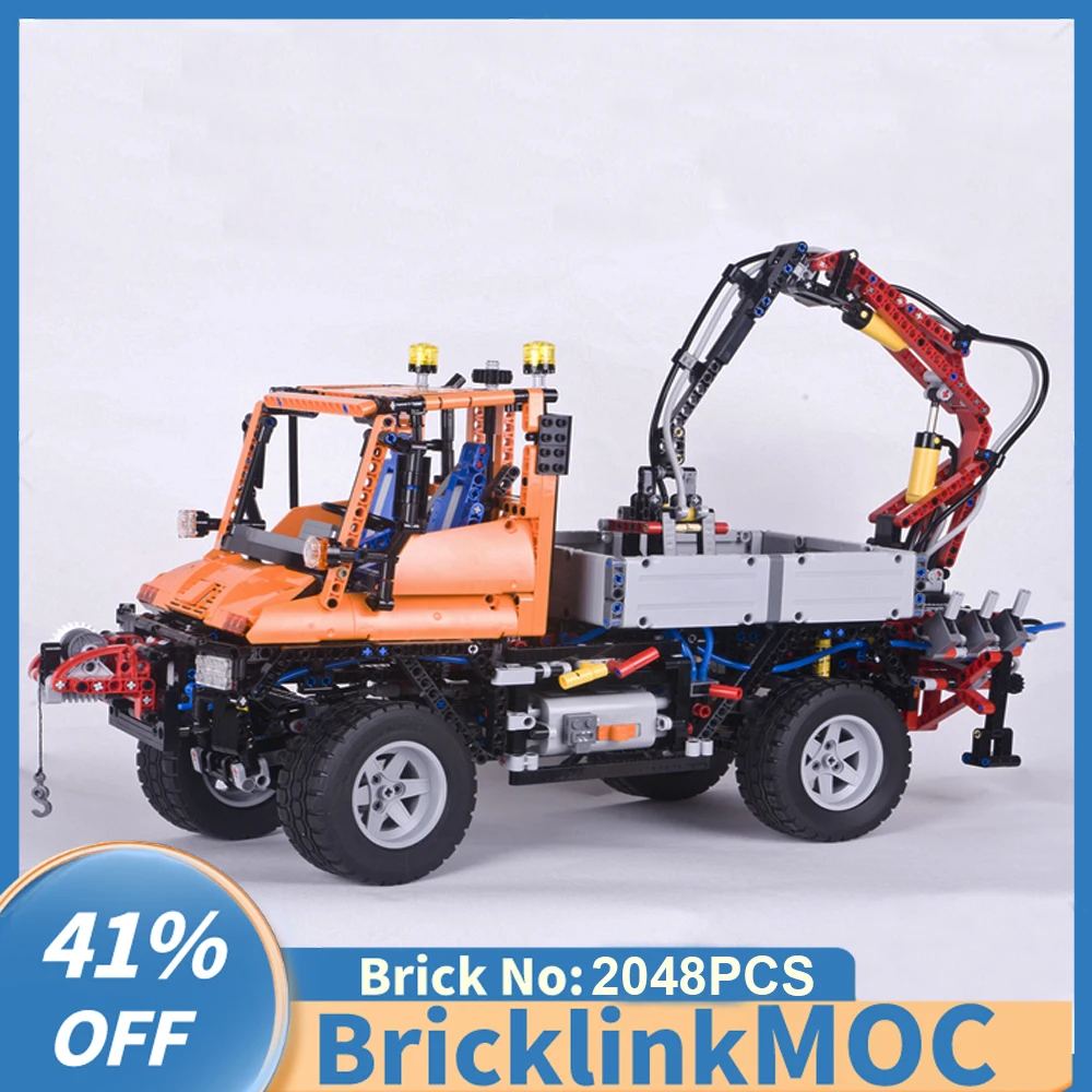 2048PCS city Engineering Series RC 4x4 Unimog U400 Snowplow creative ideas Children Toy technology Blocks Birthday Gift MOC-8110
2048PCS city Engineering Series RC 4x4 Unimog U400 Snowplow creative ideas Children Toy technology Blocks Birthday Gift MOC-8110