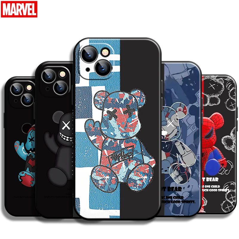 Fashion Luxury Bear For Apple iPhone 13 12 11 Pro Mini X XR XS Max SE 5 6 6S 7 8 Plus Phone Case Black Silicone Cover
Fashion Luxury Bear For Apple iPhone 13 12 11 Pro Mini X XR XS Max SE 5 6 6S 7 8 Plus Phone Case Black Silicone Cover
