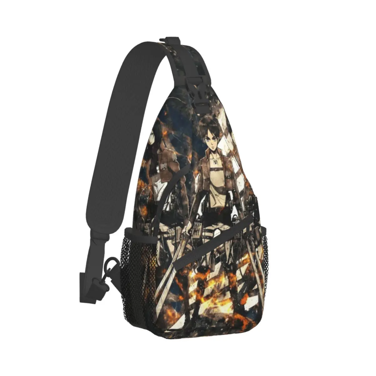 Attack On Titan Design Chest Bags Women aot final Graphic Shoulder Bag Fun School Crossbody Bag Motorcycle Streetwear Sling Bags
Attack On Titan Design Chest Bags Women aot final Graphic Shoulder Bag Fun School Crossbody Bag Motorcycle Streetwear Sling Bags