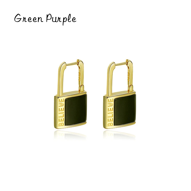 Green Purple New 925 Sterling Silver Lucky Lock Classic Hoop Earrings Romantic Charm Ear For Women Wedding Statement Jewelry Set
Green Purple New 925 Sterling Silver Lucky Lock Classic Hoop Earrings Romantic Charm Ear For Women Wedding Statement Jewelry Set