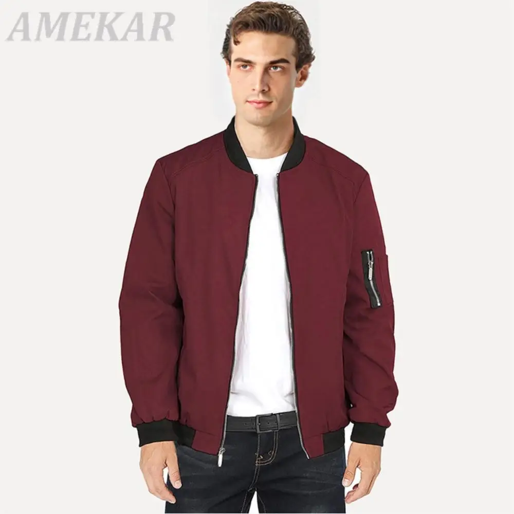 New Men Jacket Brand Clothing Mens Business Jackets Coats Outdoors Clothes Casual Mens Outerwear Male Coat Bomber Jacket for Men
New Men Jacket Brand Clothing Mens Business Jackets Coats Outdoors Clothes Casual Mens Outerwear Male Coat Bomber Jacket for Men