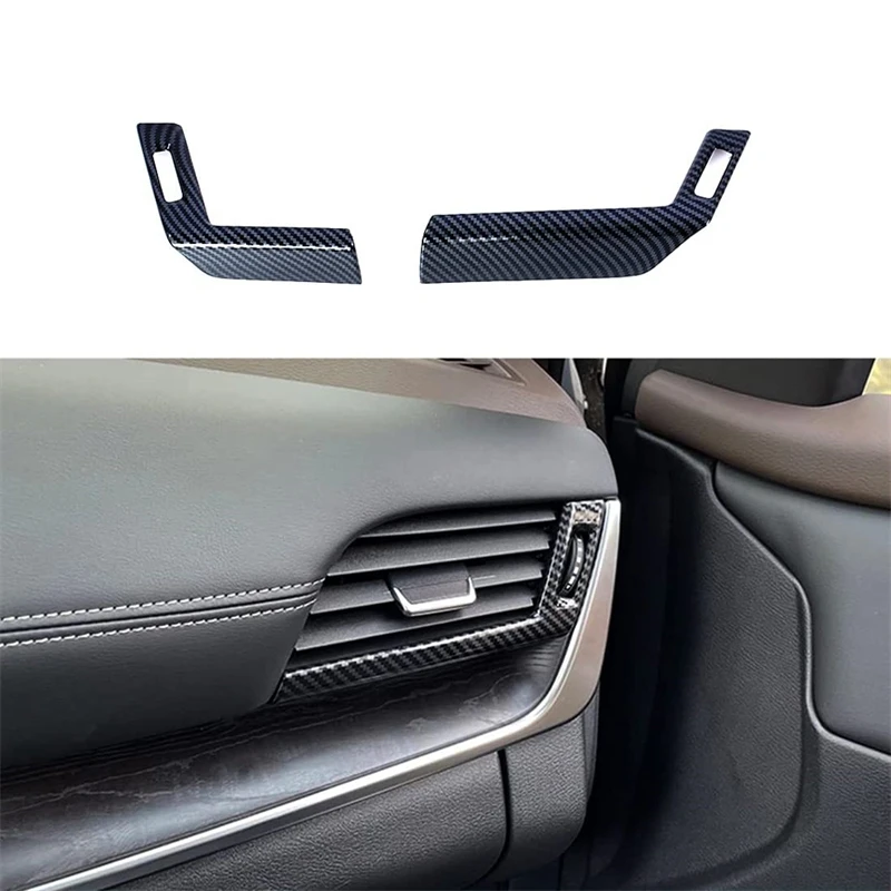 Carbon Fiber Dashboard Side Air Vent Cover Trims For Nissan Rogue 2021-2022 Car Styling Accessories
Carbon Fiber Dashboard Side Air Vent Cover Trims For Nissan Rogue 2021-2022 Car Styling Accessories