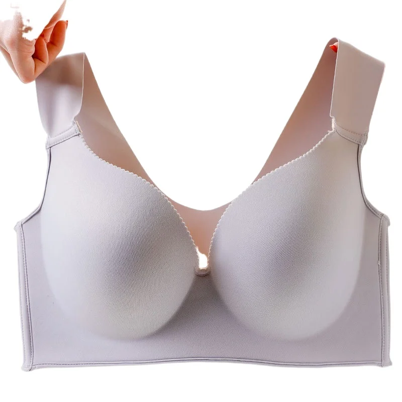 Sexy Push Up Lingerie Large Big 105 D E Cup Bra Plus Size Ice Silk Seamless Bras For Fashion Wireless Bralette Female Underwear
Sexy Push Up Lingerie Large Big 105 D E Cup Bra Plus Size Ice Silk Seamless Bras For Fashion Wireless Bralette Female Underwear
