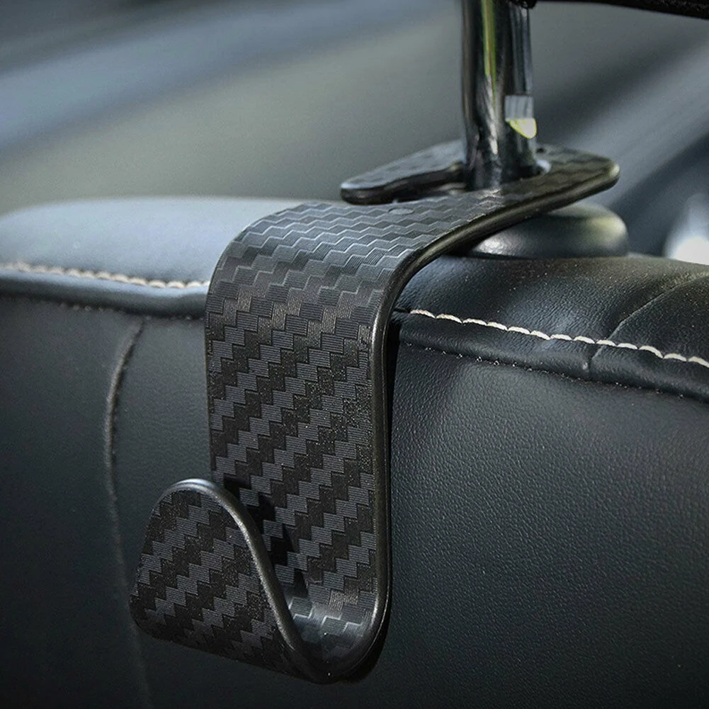 2Pcs Auto Car Back Seat Headrest Hooks Storage Holder Carbon Fiber Style ABS Portable Car Holder Car Accessories High Quality
2Pcs Auto Car Back Seat Headrest Hooks Storage Holder Carbon Fiber Style ABS Portable Car Holder Car Accessories High Quality