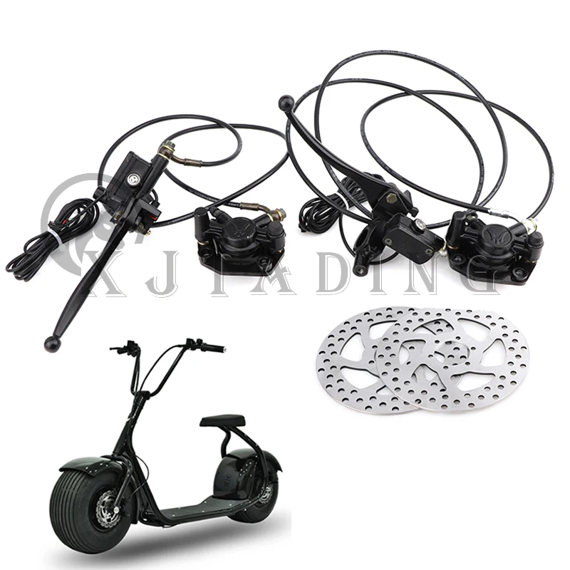Front/Rear Hydraulic Disc Brake Pump Caliper Assembly For Harley Electric Car City Scooter Fits 170mm discs
Front/Rear Hydraulic Disc Brake Pump Caliper Assembly For Harley Electric Car City Scooter Fits 170mm discs