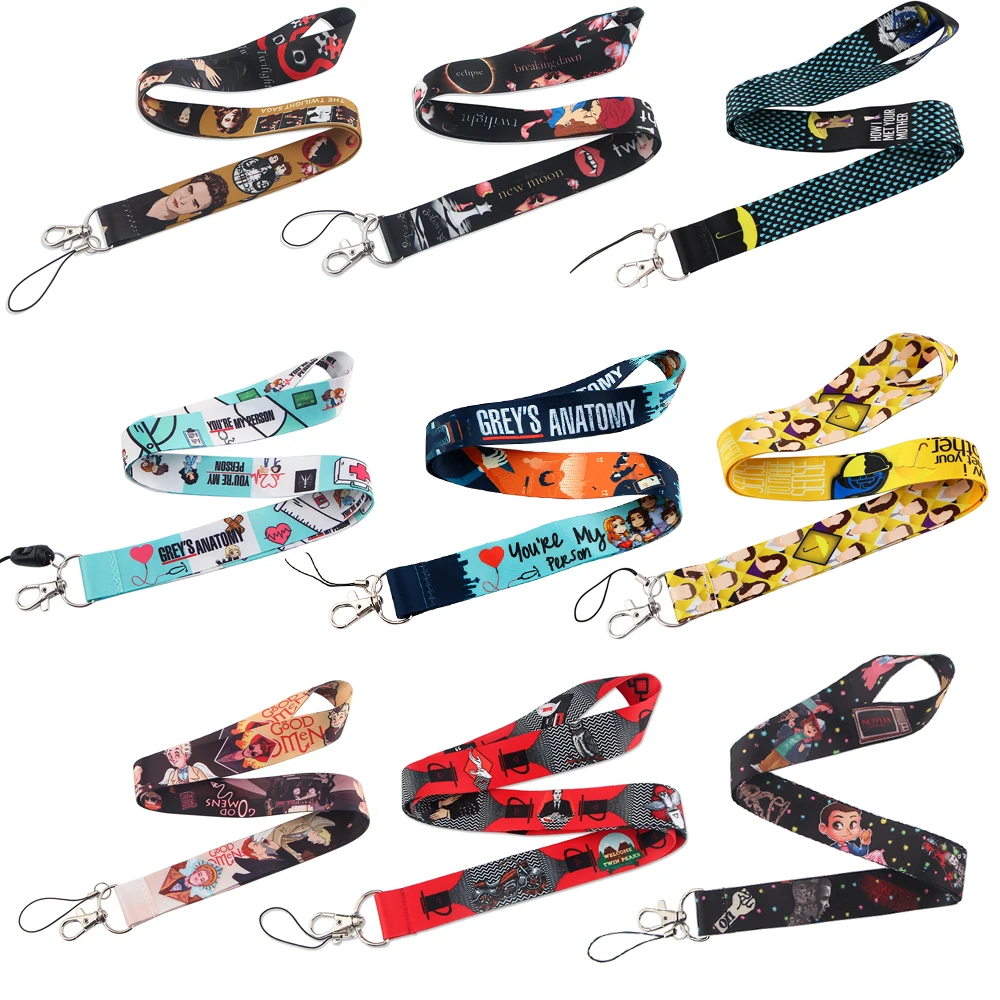 JF556 Grey's Anatomy TV Show Neck Strap Lanyards for Key ID Card Gym Cell Phone Strap USB Badge Holder Doctor Nurse Accessories
JF556 Grey's Anatomy TV Show Neck Strap Lanyards for Key ID Card Gym Cell Phone Strap USB Badge Holder Doctor Nurse Accessories