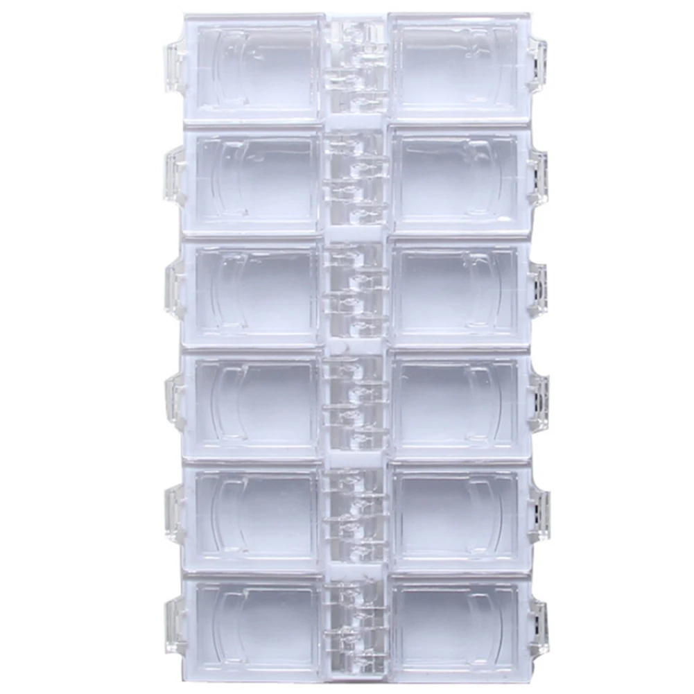 Organizer Diamond 12 Grids Nail Jewelry Storage Box Cosmetic Portable Rhinestone Container Plastic
Organizer Diamond 12 Grids Nail Jewelry Storage Box Cosmetic Portable Rhinestone Container Plastic