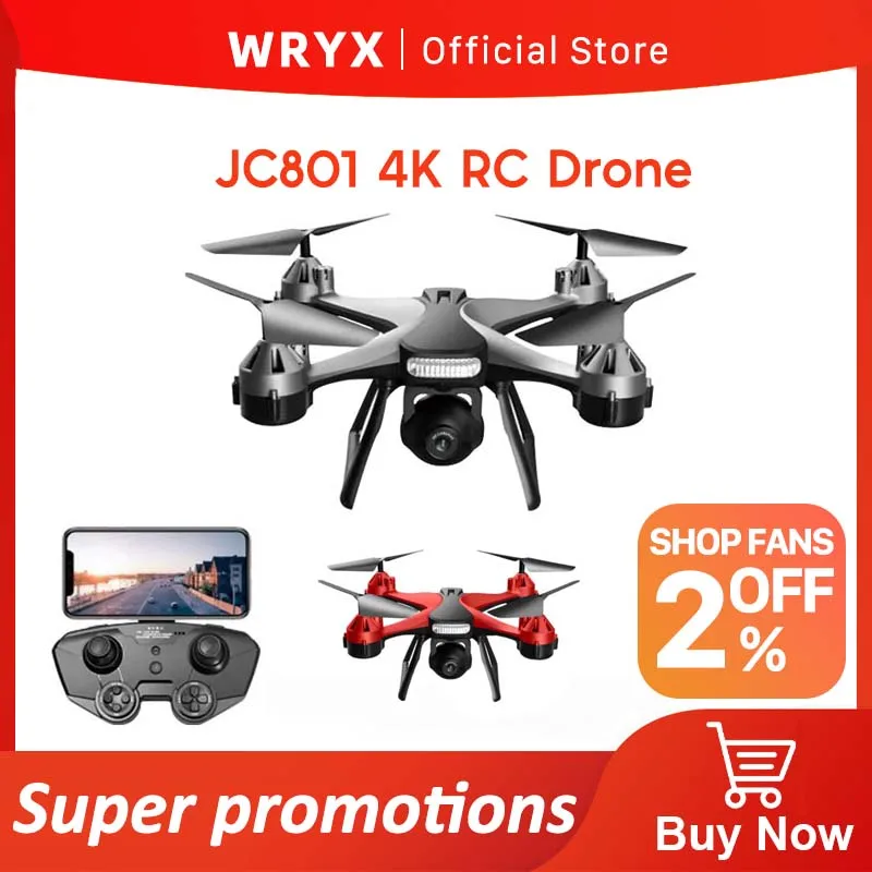 Россия Эксклюзивный магазин $3 Нет порогового купона, WRYX JC801 пульт дистанционного управления дрон профессиональный 4K двойная камера пульт д...
Россия Эксклюзивный магазин $3 Нет порогового купона, WRYX JC801 пульт дистанционного управления дрон профессиональный 4K двойная камера пульт д...