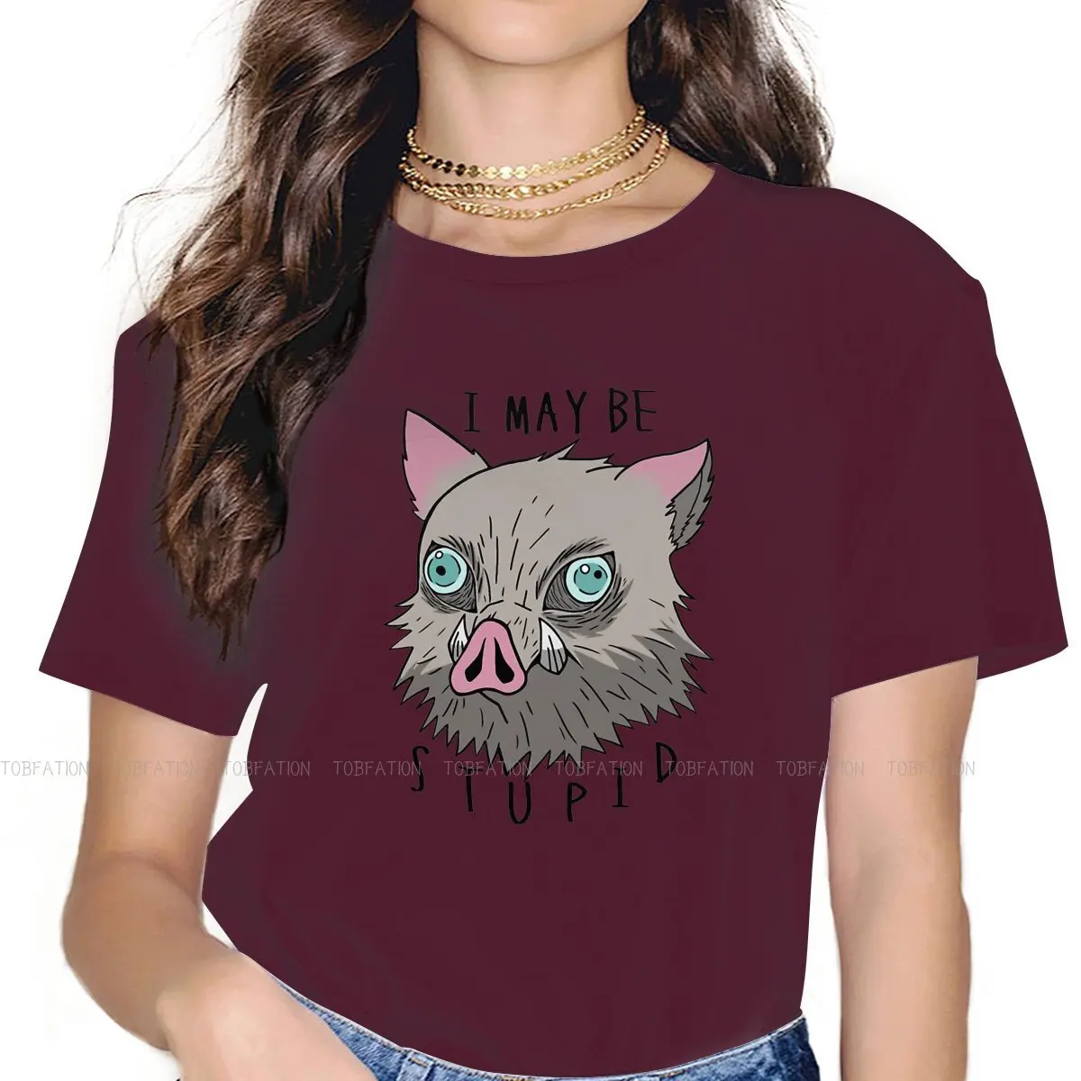 I May Be Stupid Special TShirt for Girl Kimetsu No Yaiba Animation Adventure 5XL Hip Hop Gift Clothes T Shirt Stuff Hot Sale
I May Be Stupid Special TShirt for Girl Kimetsu No Yaiba Animation Adventure 5XL Hip Hop Gift Clothes T Shirt Stuff Hot Sale