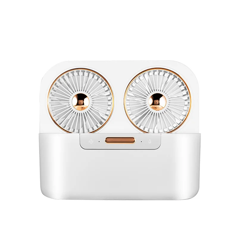 New creative USB cooling fan humidifier aromatherapy diffuser desktop home atomizer car convenient mute mini electric fan office
New creative USB cooling fan humidifier aromatherapy diffuser desktop home atomizer car convenient mute mini electric fan office