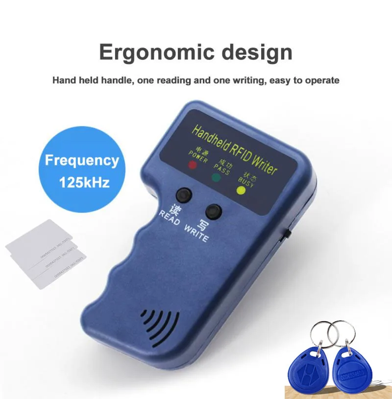 Ручной Дубликатор RFID EM4100 TK4100 125 кГц, записывающее устройство, Дубликатор, программатор, считыватель EM4305 T5577, перезаписываемые идентификационные брелоки, метки, карты
Ручной Дубликатор RFID EM4100 TK4100 125 кГц, записывающее устройство, Дубликатор, программатор, считыватель EM4305 T5577, перезаписываемые идентификационные брелоки, метки, карты