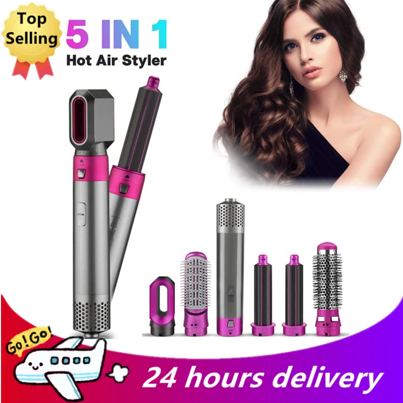 2022 Hair Dryer Brush 5 In 1 Electric Blow Dryer Comb Hair Curling Wand Detachable Brush Kit Negative Ion Hair Curler Iron
2022 Hair Dryer Brush 5 In 1 Electric Blow Dryer Comb Hair Curling Wand Detachable Brush Kit Negative Ion Hair Curler Iron
