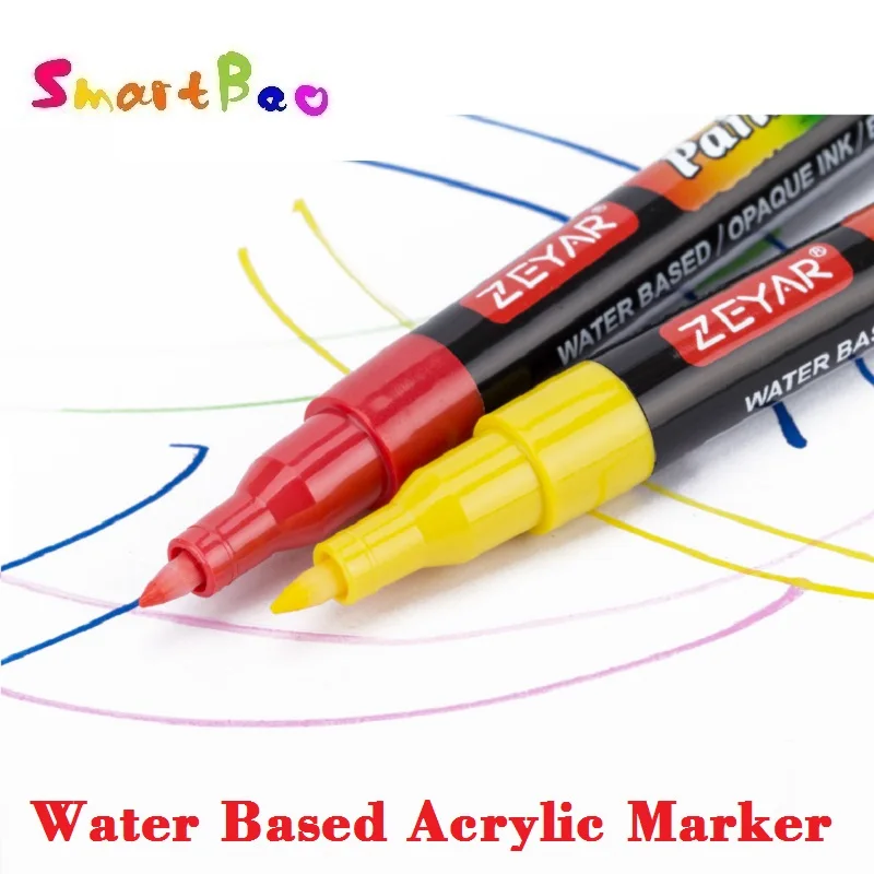 0.7mm Extra Fine Tip Acrylic Paint Marker Pen Waterproof Ink Flow Smoothly Make Custom Shoe Paint on Rock Letering Rotulador
0.7mm Extra Fine Tip Acrylic Paint Marker Pen Waterproof Ink Flow Smoothly Make Custom Shoe Paint on Rock Letering Rotulador