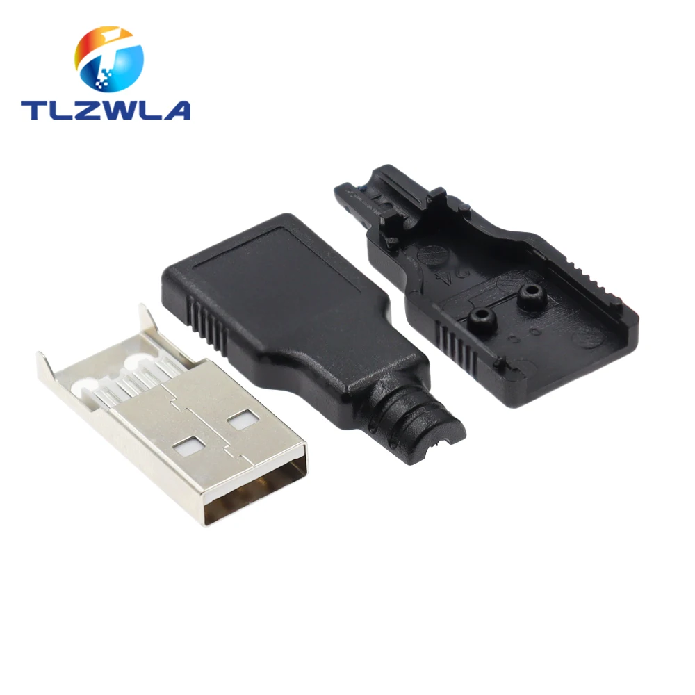 100 шт., 4-контактный разъем USB Type-A «папа» с черной пластиковой крышкой
100 шт., 4-контактный разъем USB Type-A «папа» с черной пластиковой крышкой