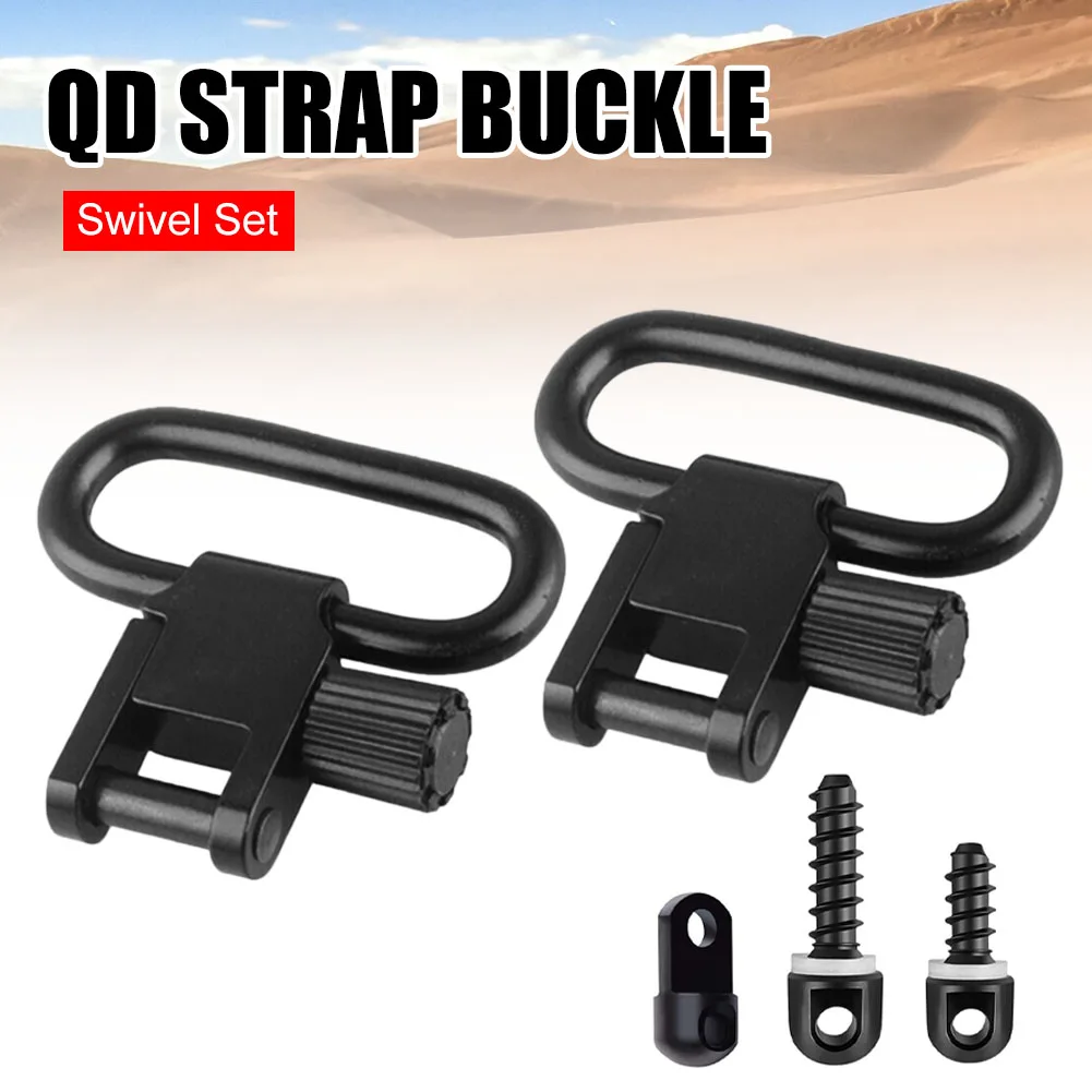 Universal QD Sling Swivel Quick Detach/Release Heavy Duty Swivel Ring Buckle with Sling Mount Adapter Studs 1-Inch Loop Hot Sale
Universal QD Sling Swivel Quick Detach/Release Heavy Duty Swivel Ring Buckle with Sling Mount Adapter Studs 1-Inch Loop Hot Sale
