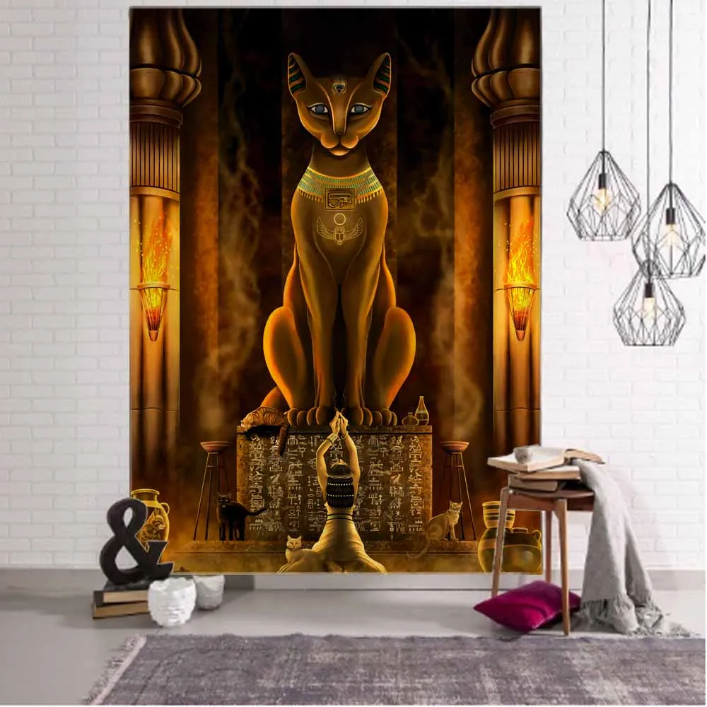 Psychedelic cat tapestry animal witchcraft wall hanging boho hippie fantasy space art room home decor kawaii wall decor
Psychedelic cat tapestry animal witchcraft wall hanging boho hippie fantasy space art room home decor kawaii wall decor