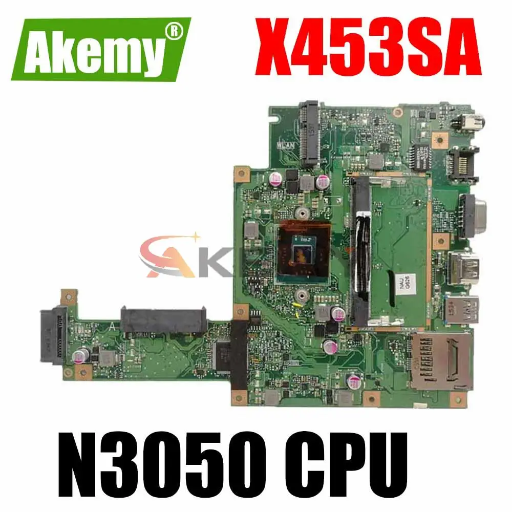 Материнская плата X453SA с процессором N3050CPU REV2.0 для ASUS X453SA X453S X453 F453S Материнская плата ноутбука 100% протестированная работа
Материнская плата X453SA с процессором N3050CPU REV2.0 для ASUS X453SA X453S X453 F453S Материнская плата ноутбука 100% протестированная работа