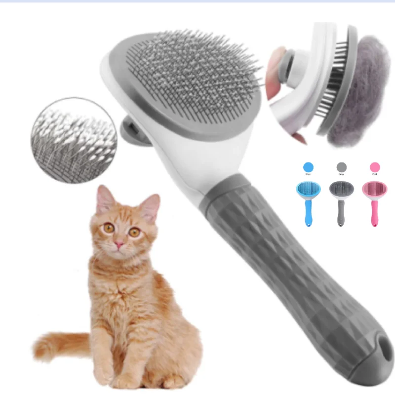 Pet Dog Hair Brush Cat Comb Grooming And Care Cat Brush Stainless Steel Comb For Long Hair Dogs Cleaning Pets Dogs Accessories
Pet Dog Hair Brush Cat Comb Grooming And Care Cat Brush Stainless Steel Comb For Long Hair Dogs Cleaning Pets Dogs Accessories