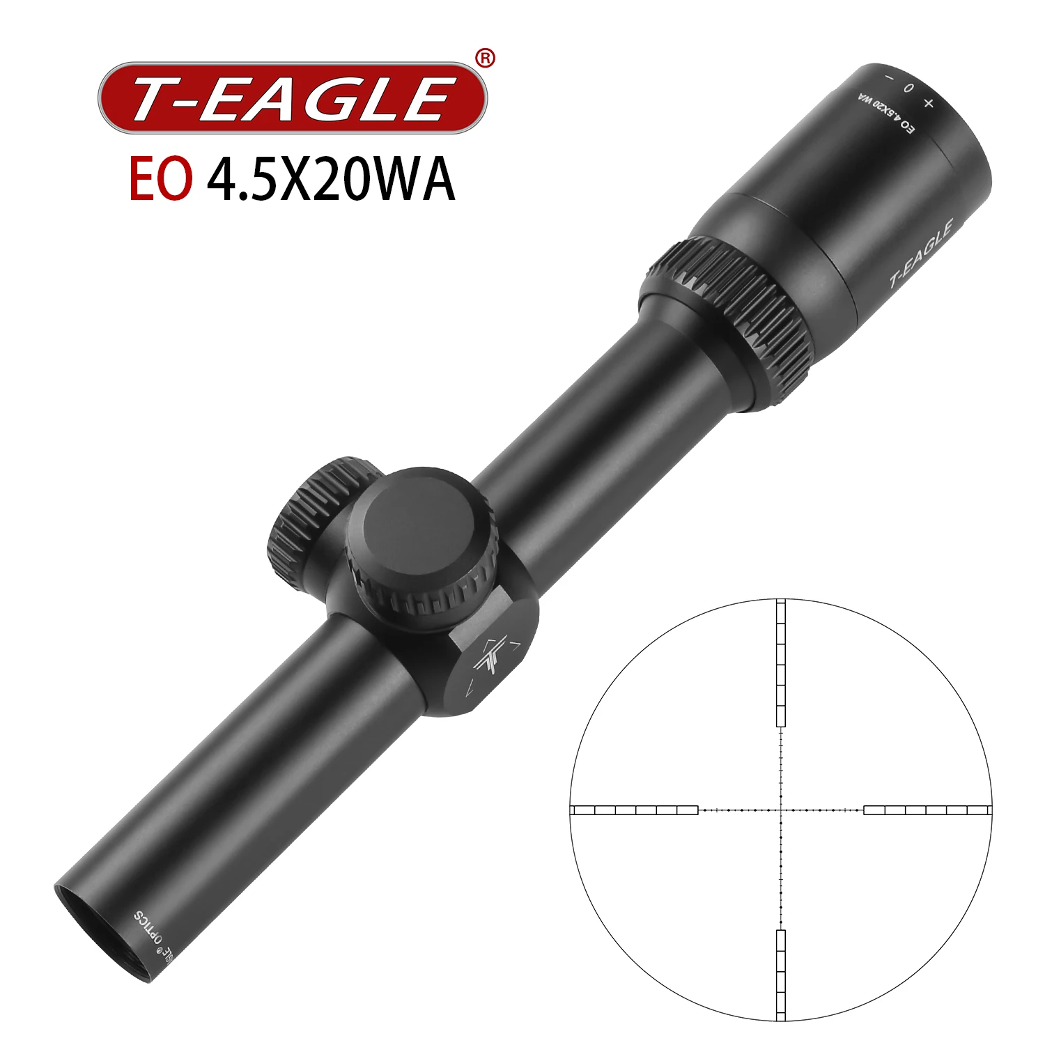 TEAGLE EO 4.5X20HK Fixed Optics Sight Reticle Riflescope For Hunting With Mounts Optics For Pneumatics Airsoft accessories
TEAGLE EO 4.5X20HK Fixed Optics Sight Reticle Riflescope For Hunting With Mounts Optics For Pneumatics Airsoft accessories